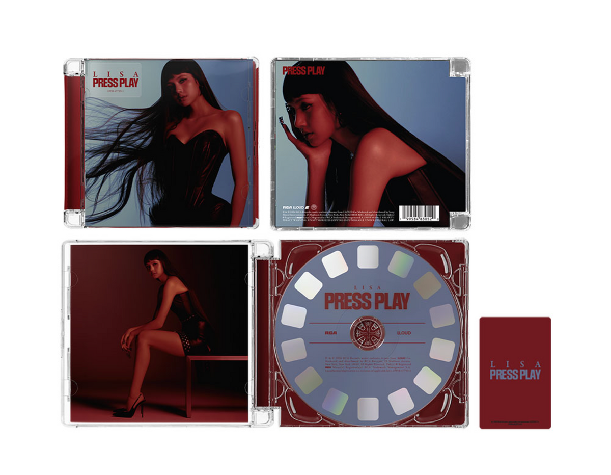 LISA (BLACKPINK) -  PRESS PLAY CD