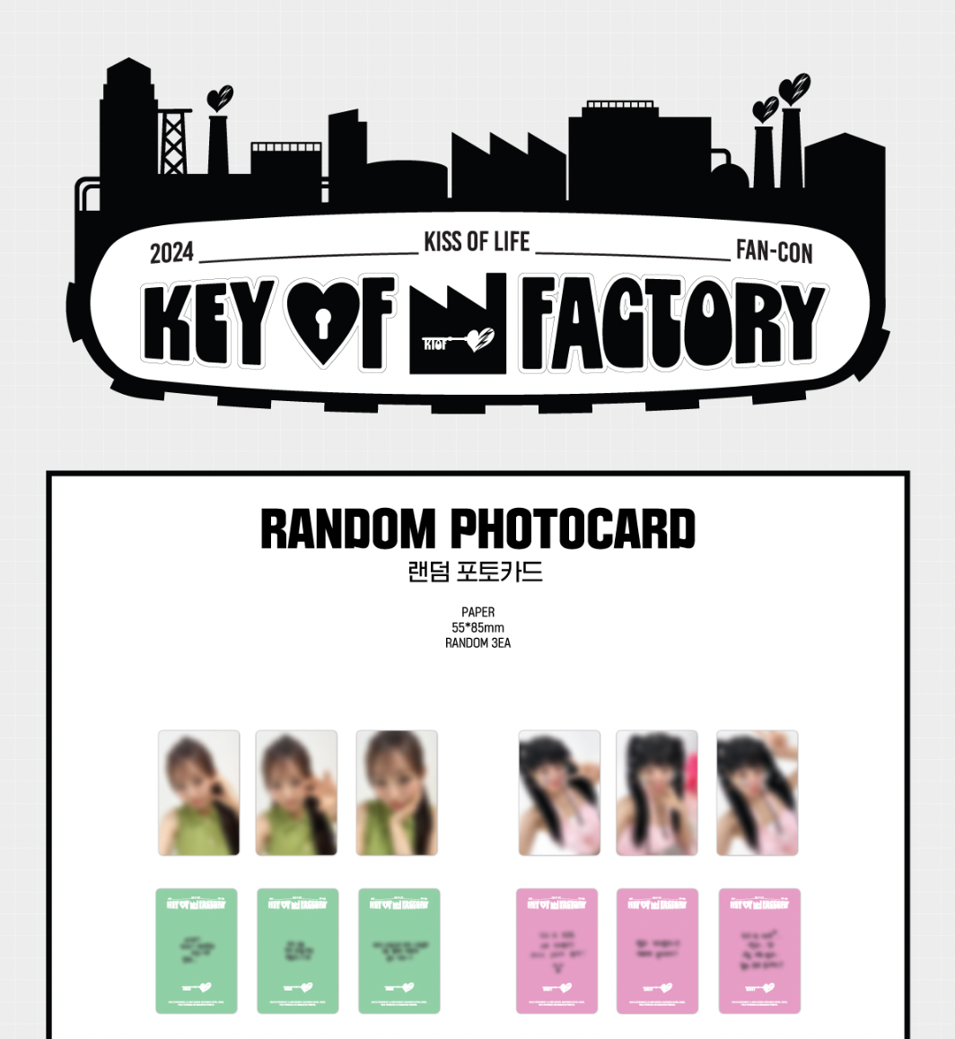 KISS OF LIFE - 2024 FAN-CON 'KEY OF FACTORY' MD 2