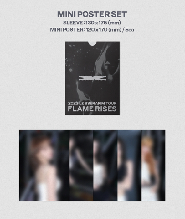 LE SSERAFIM - 2023 TOUR 'FLAME RISES IN SEOUL' (DIGITAL CODE)