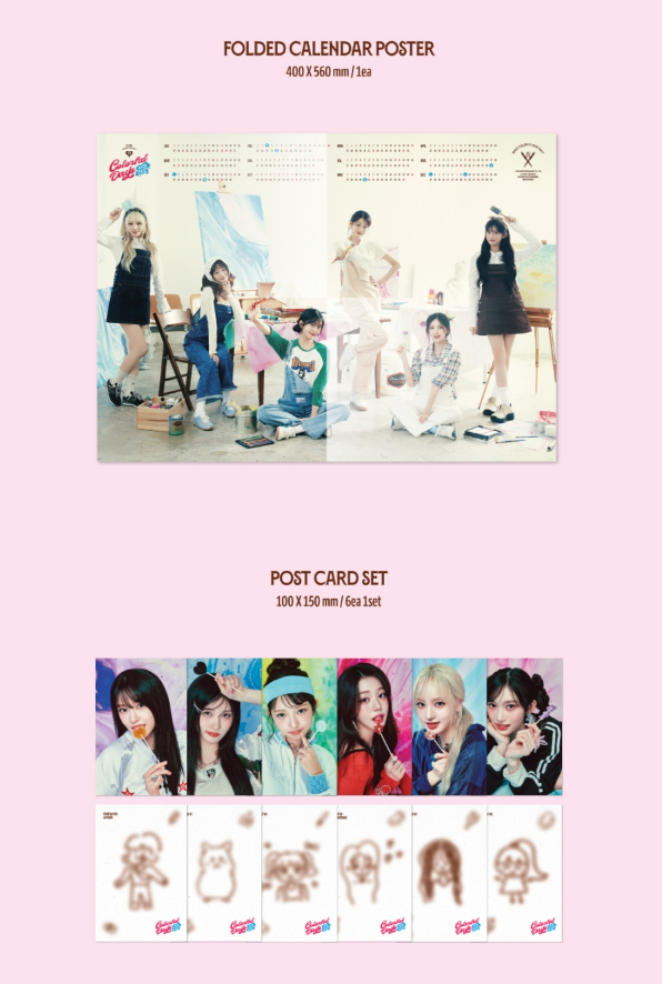 IVE - 2025 SEASON'S GREETINGS (COLORFUL DAYS WITH IVE)