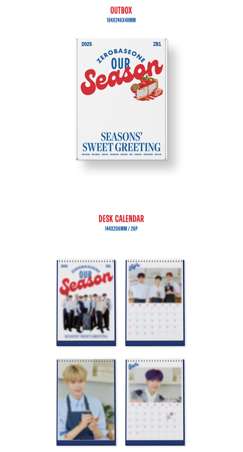 ZB1 - 2025 SEASON'S GREETINGS (OUR SEASON : SEASONS' SWEET GREETING)