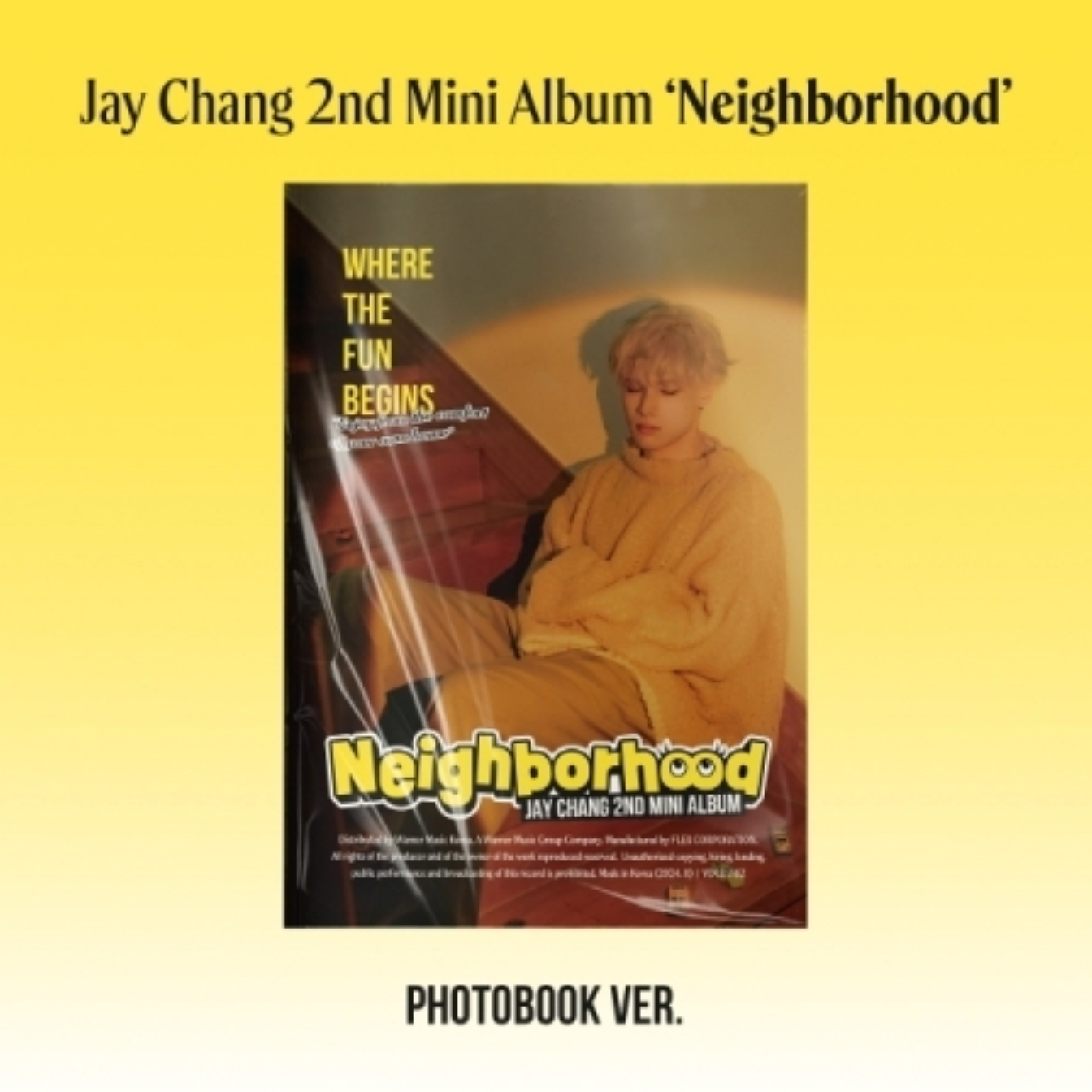 JAY CHANG - NEIGHBORHOOD (PHOTOBOOK VER.)