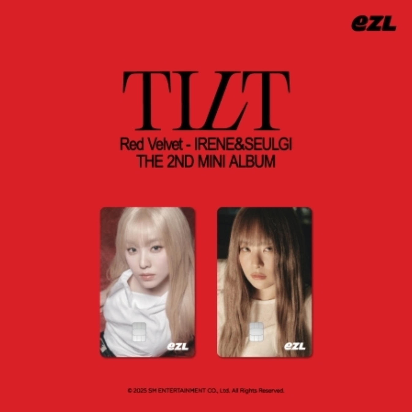 IRENE & SEULGI (RED VELVET) - EZL TRANSPORTATION CARD (TILT)