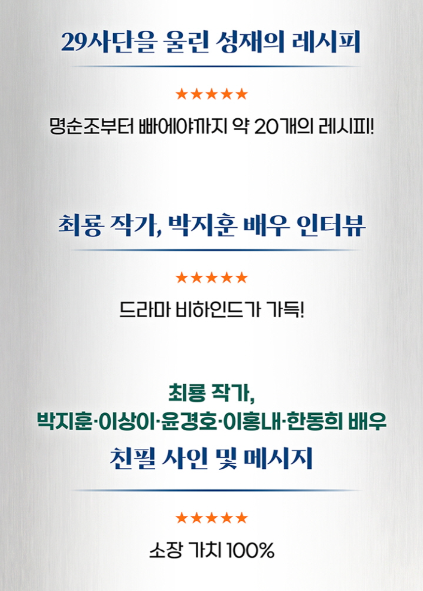 THE LEGEND OF KITCHEN SOLDIER - SCRIPT BOOK SET