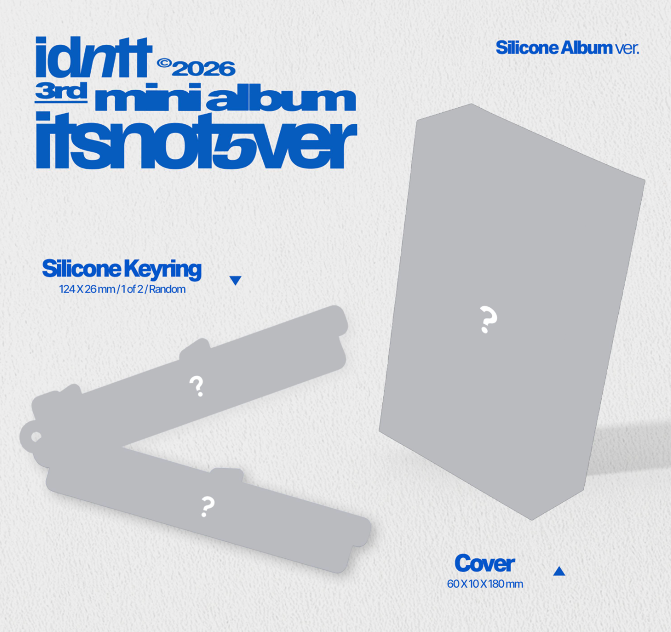 IDNTT - ITSNOTOVER (KEYRING ALBUM)