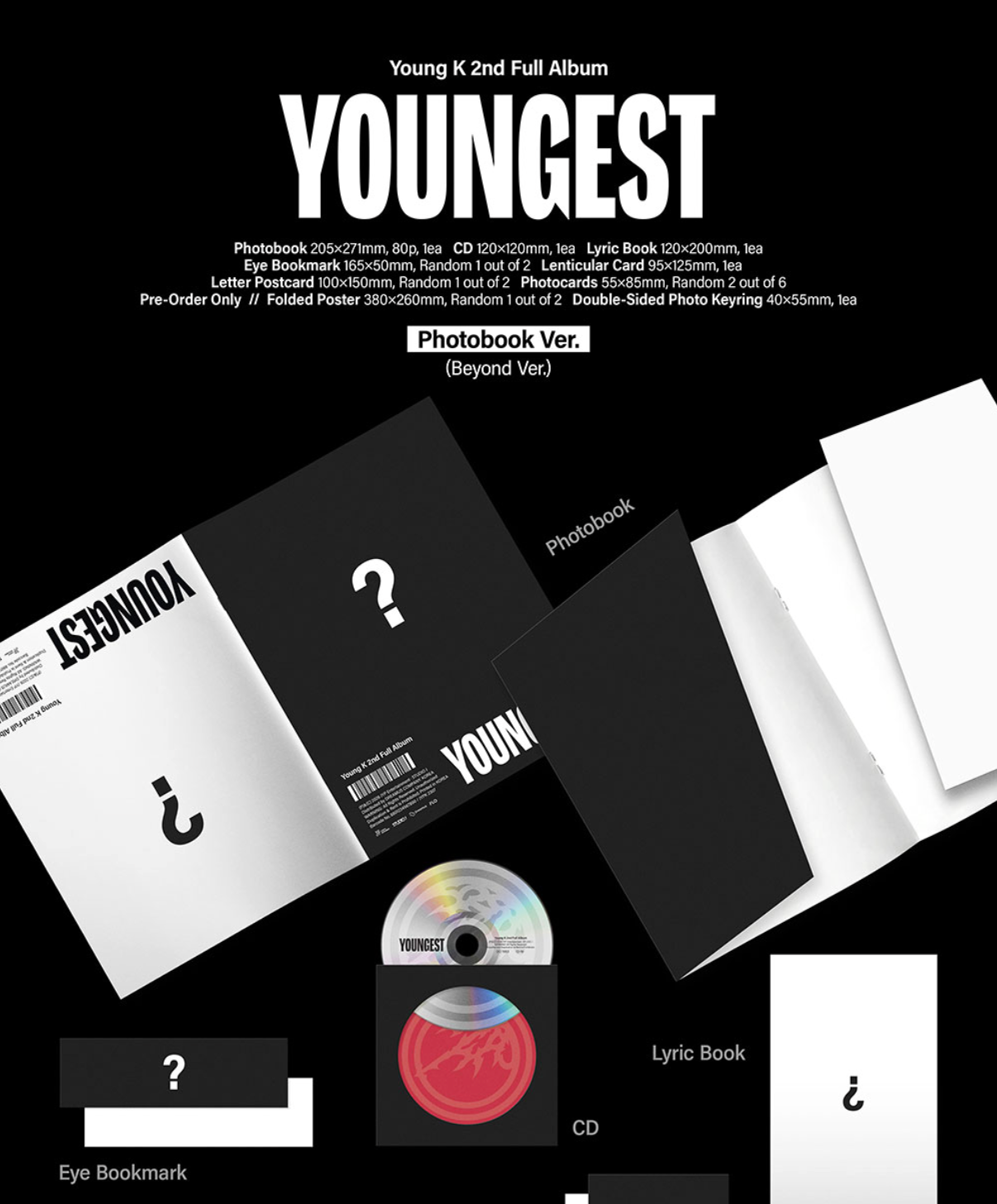 YOUNG K (DAY6) - YOUNGEST (PHOTOBOOK VER.)