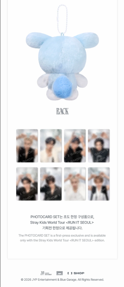 STRAY KIDS - WORLD TOUR 'RUN IT' MD 2