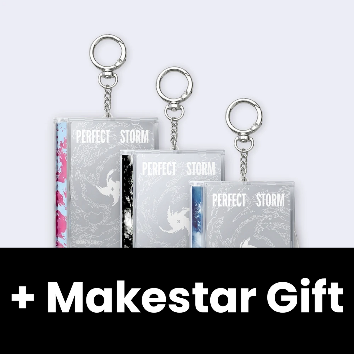 TXT - PERFECT STORM (PHOTOCARD CASE VER.) + Makestar Gift