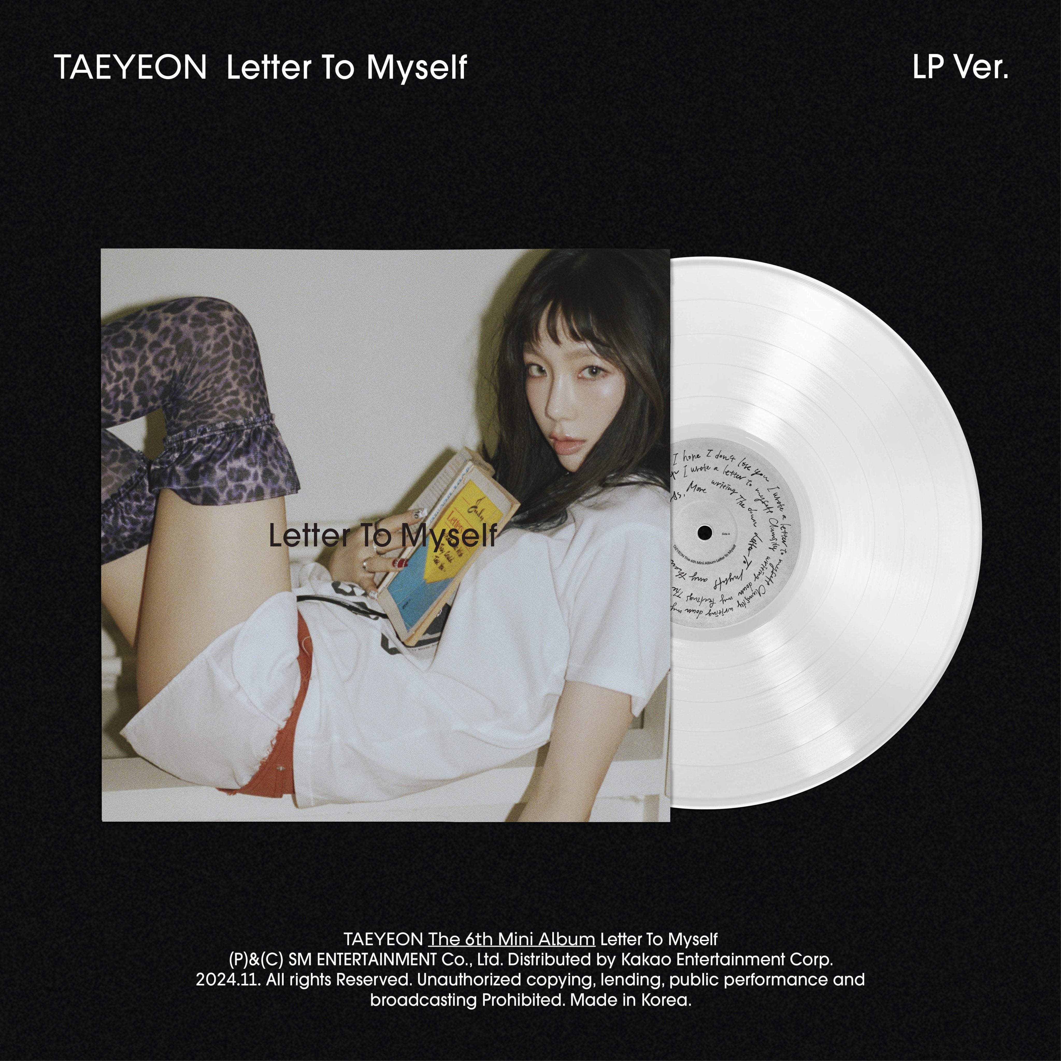 TAEYEON - LETTER TO MYSELF (LP VER.)