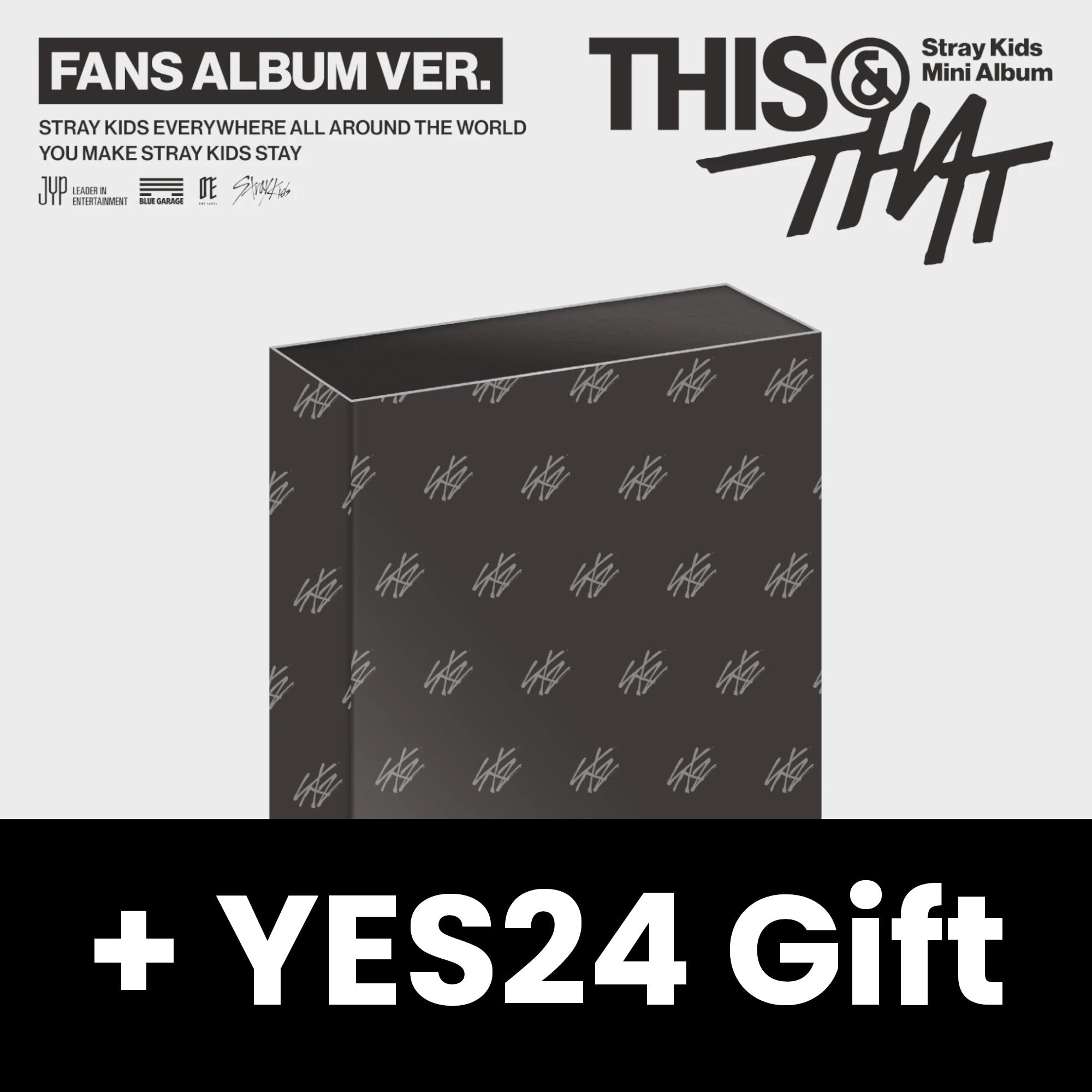 STRAY KIDS - THIS & THAT (FANS ALBUM VER.) + YES24 Gift