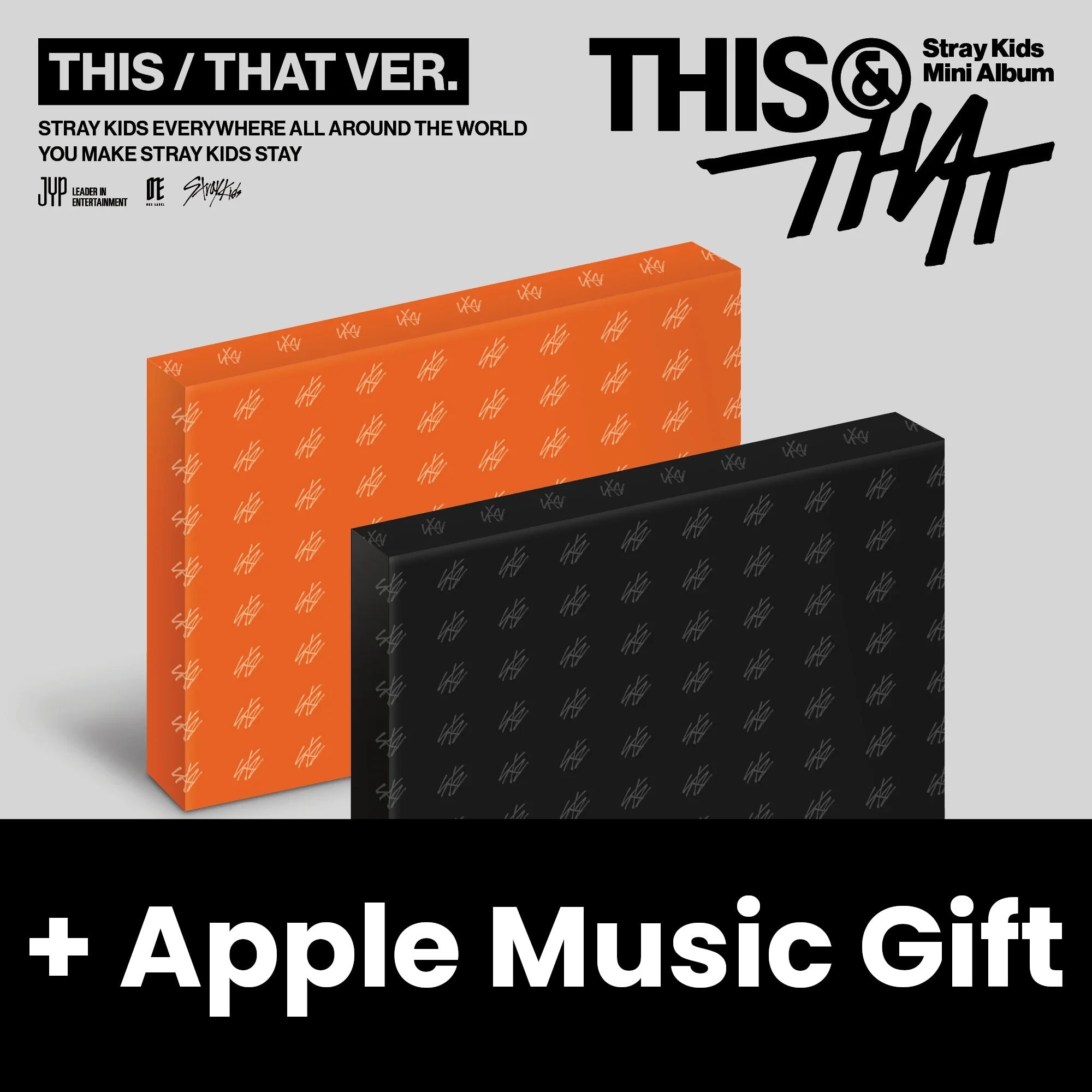STRAY KIDS - THIS & THAT + Apple Music Gift