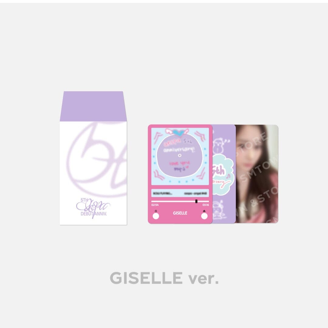 AESPA - 5TH ANNIVERSARY LUCKY CARD SET Nolae