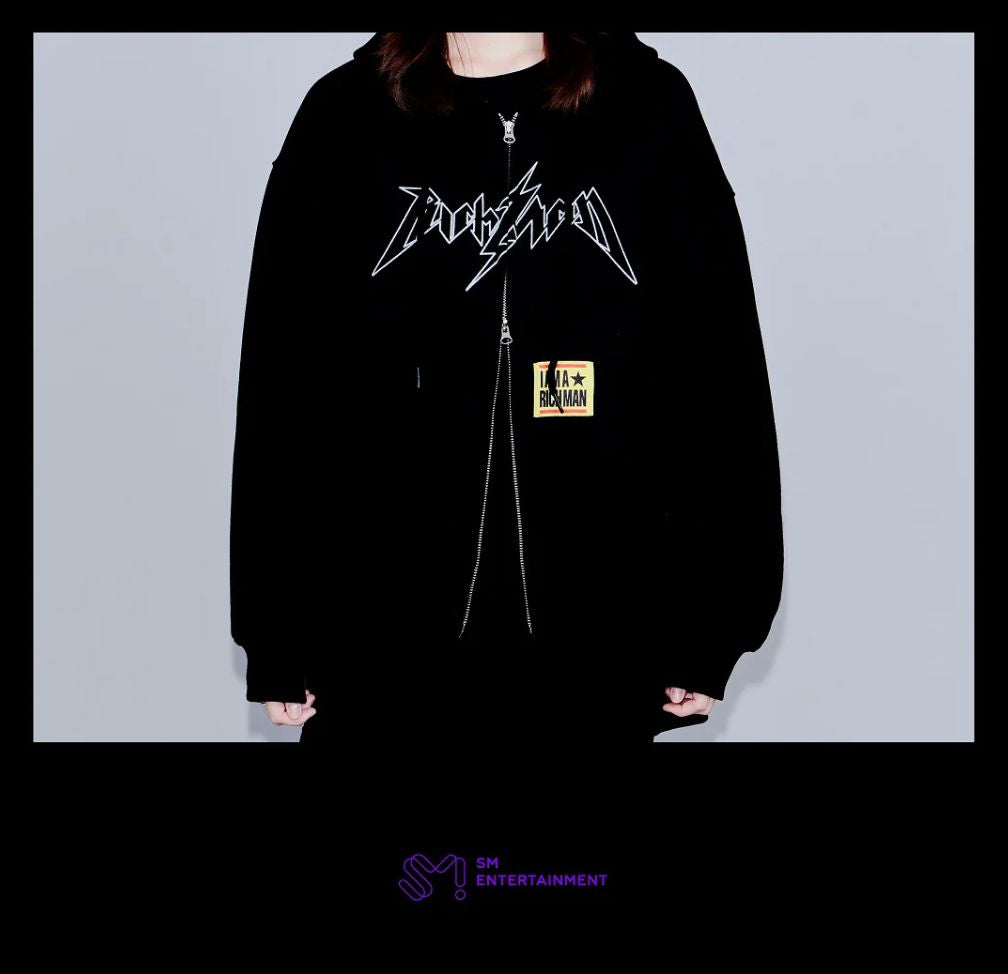 AESPA - HOODIE ZIP UP (RICH MAN POP UP OFFICIAL MD) Nolae