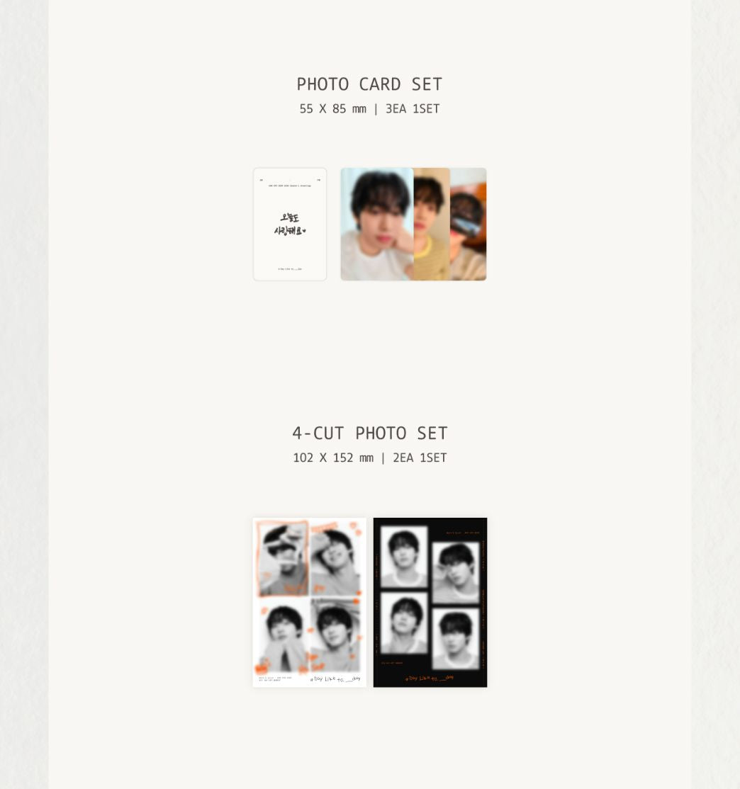 AHN HYO SEOP - 2026 SEASON'S GREETINGS (A DAY LIKE TO.___DAY)