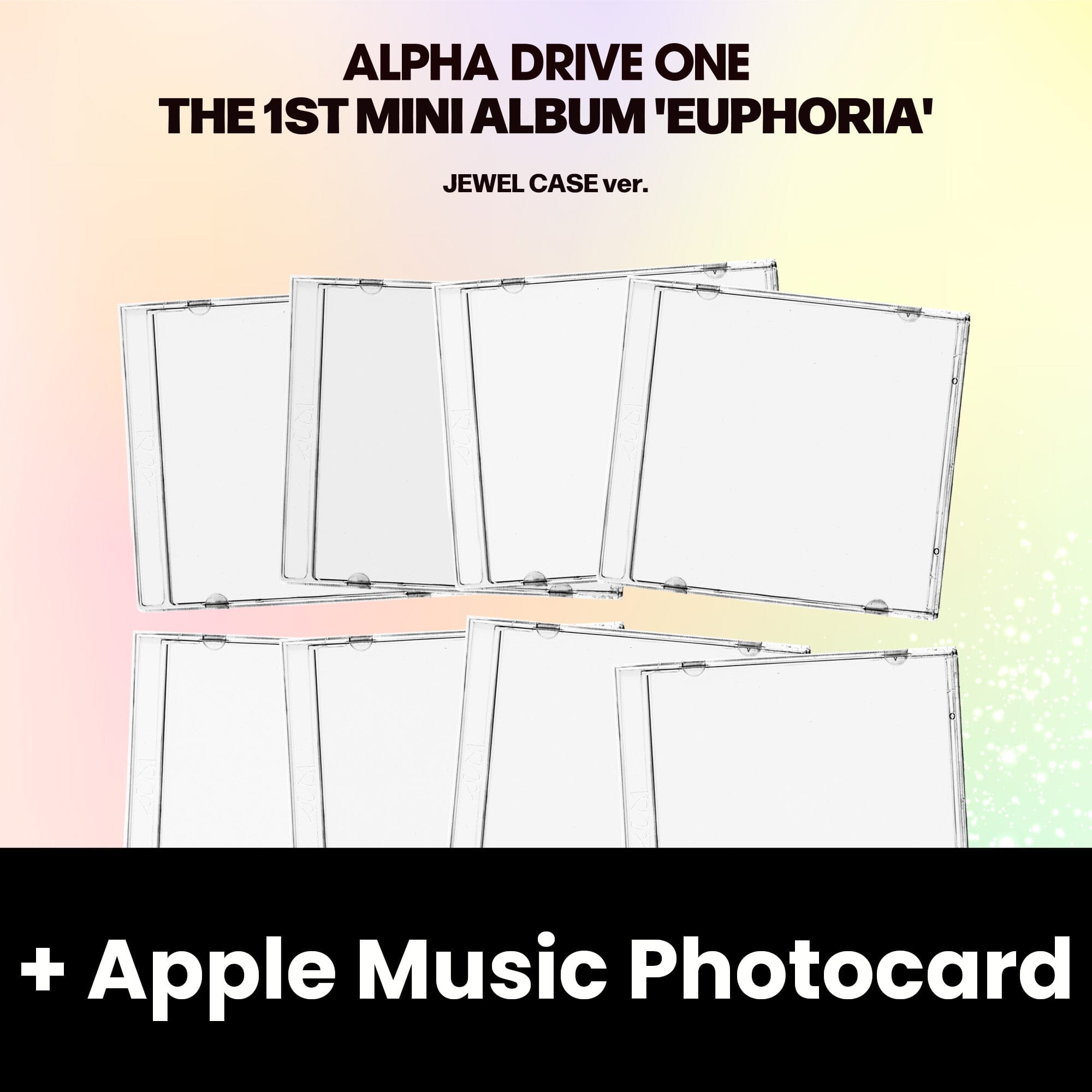 ALPHA DRIVE ONE - EUPHORIA (JEWEL CASE VER.) + Apple Music Photocard Nolae