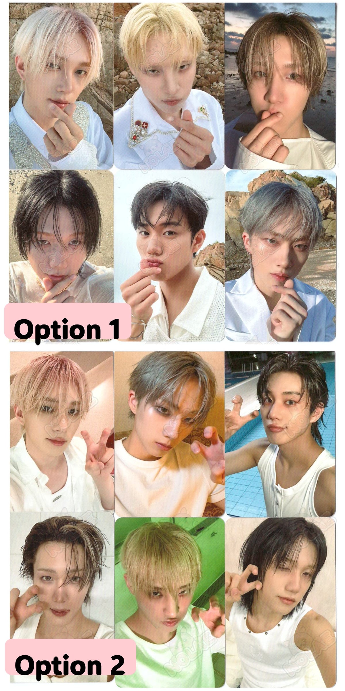 P1HARMONY - UNIQUE - APPLE MUSIC PHOTOCARD