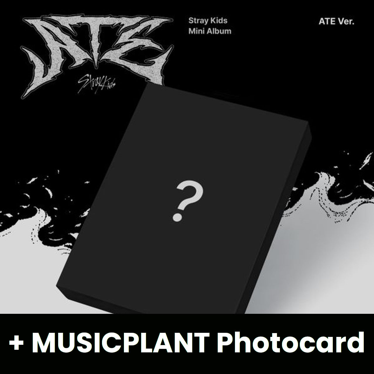 STRAY KIDS - ATE (9TH MINI ALBUM) ATE VER. (LIMITED) + MUSICPLANT Photocard