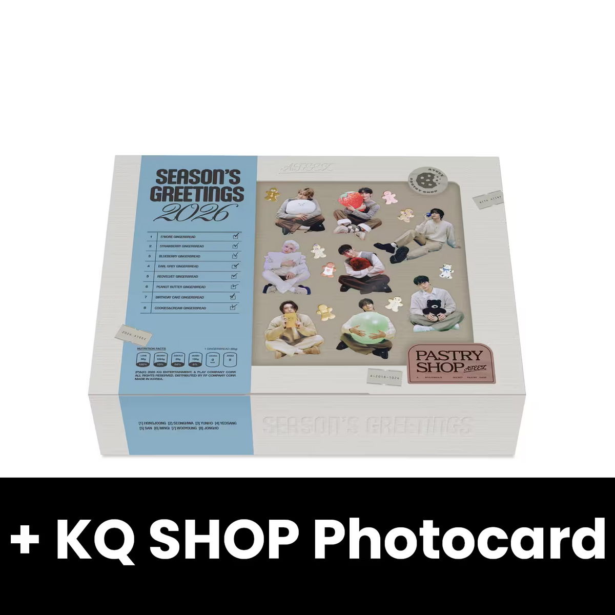 ATEEZ 2026 SEASON'S GREETINGS サン KQ SHOP ATEEZ 2026 SEASON'S GREETINGS サン KQ SHOP - メルカリ