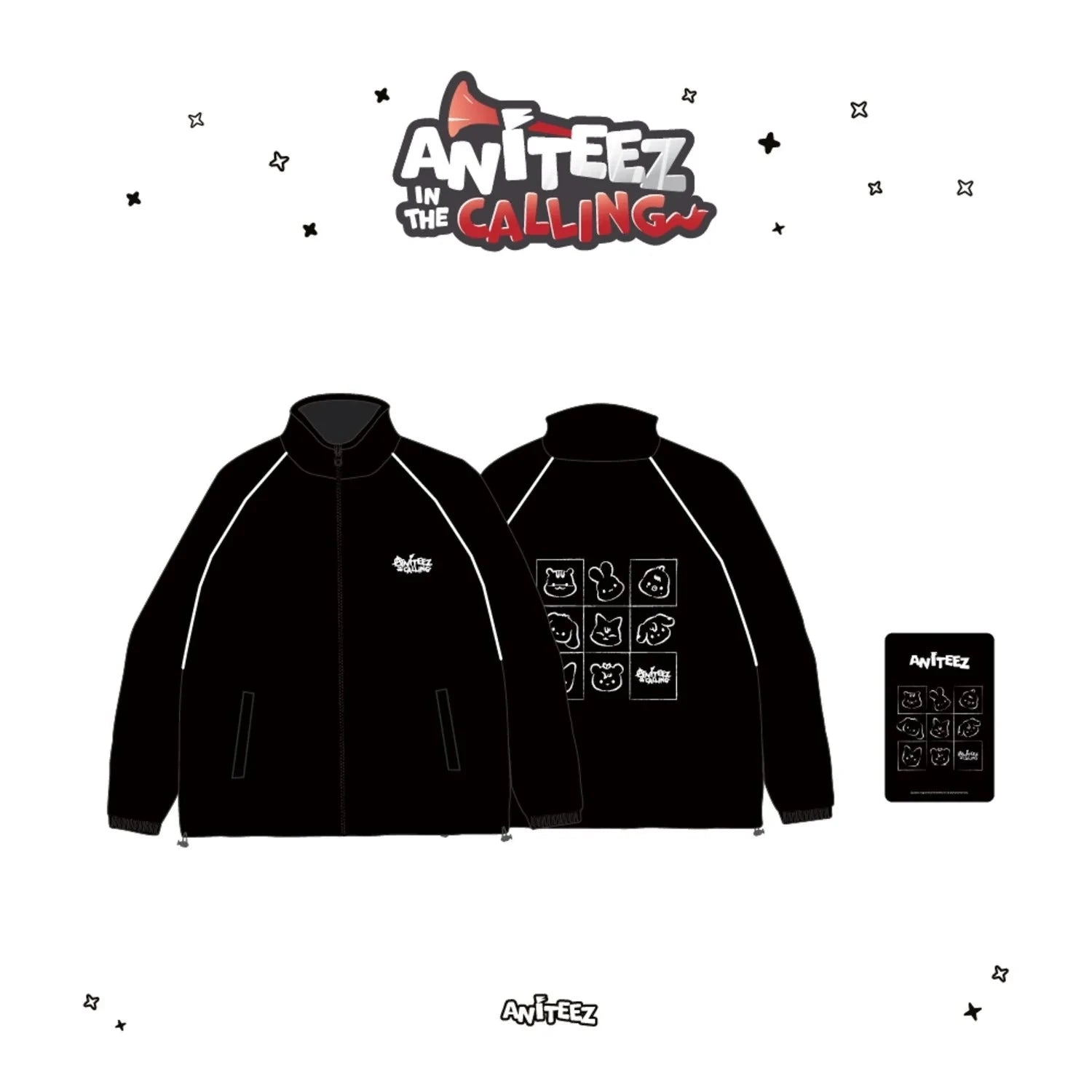 ATEEZ - CLOTHES & BAGS (ANITEEZ IN THE CALLING OFFICIAL MD) Nolae