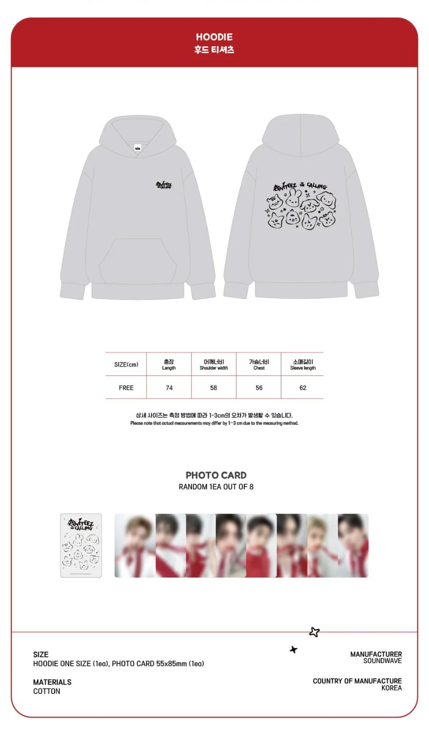 ATEEZ - CLOTHES & BAGS (ANITEEZ IN THE CALLING OFFICIAL MD) Nolae