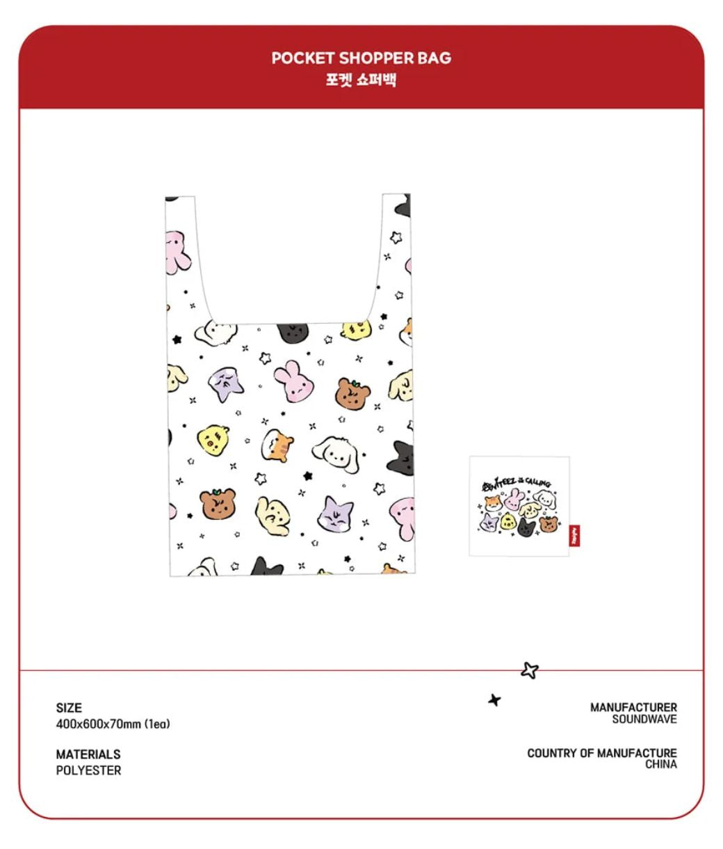 ATEEZ - CLOTHES & BAGS (ANITEEZ IN THE CALLING OFFICIAL MD) Nolae