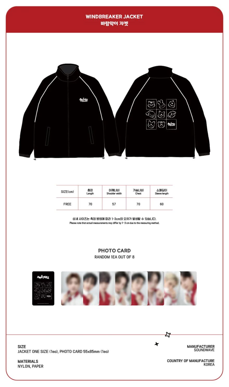 ATEEZ - CLOTHES & BAGS (ANITEEZ IN THE CALLING OFFICIAL MD) Nolae
