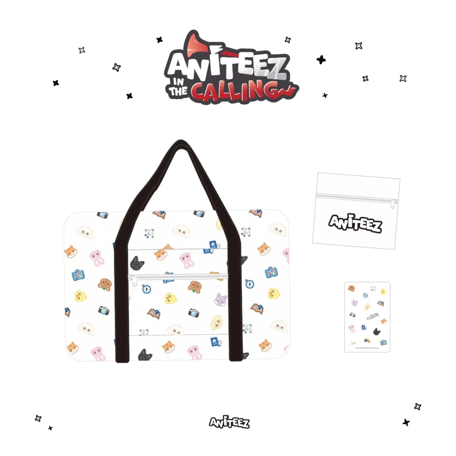ATEEZ - CLOTHES & BAGS (ANITEEZ IN THE CALLING OFFICIAL MD) Nolae