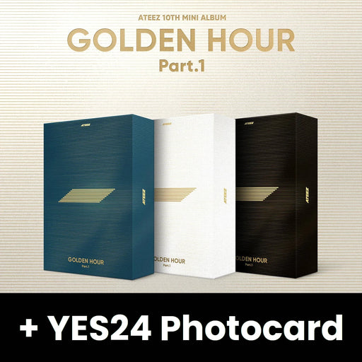 ATEEZ - GOLDEN HOUR : PART 1 (10TH MINI ALBUM) + YES24 Photocard Nolae