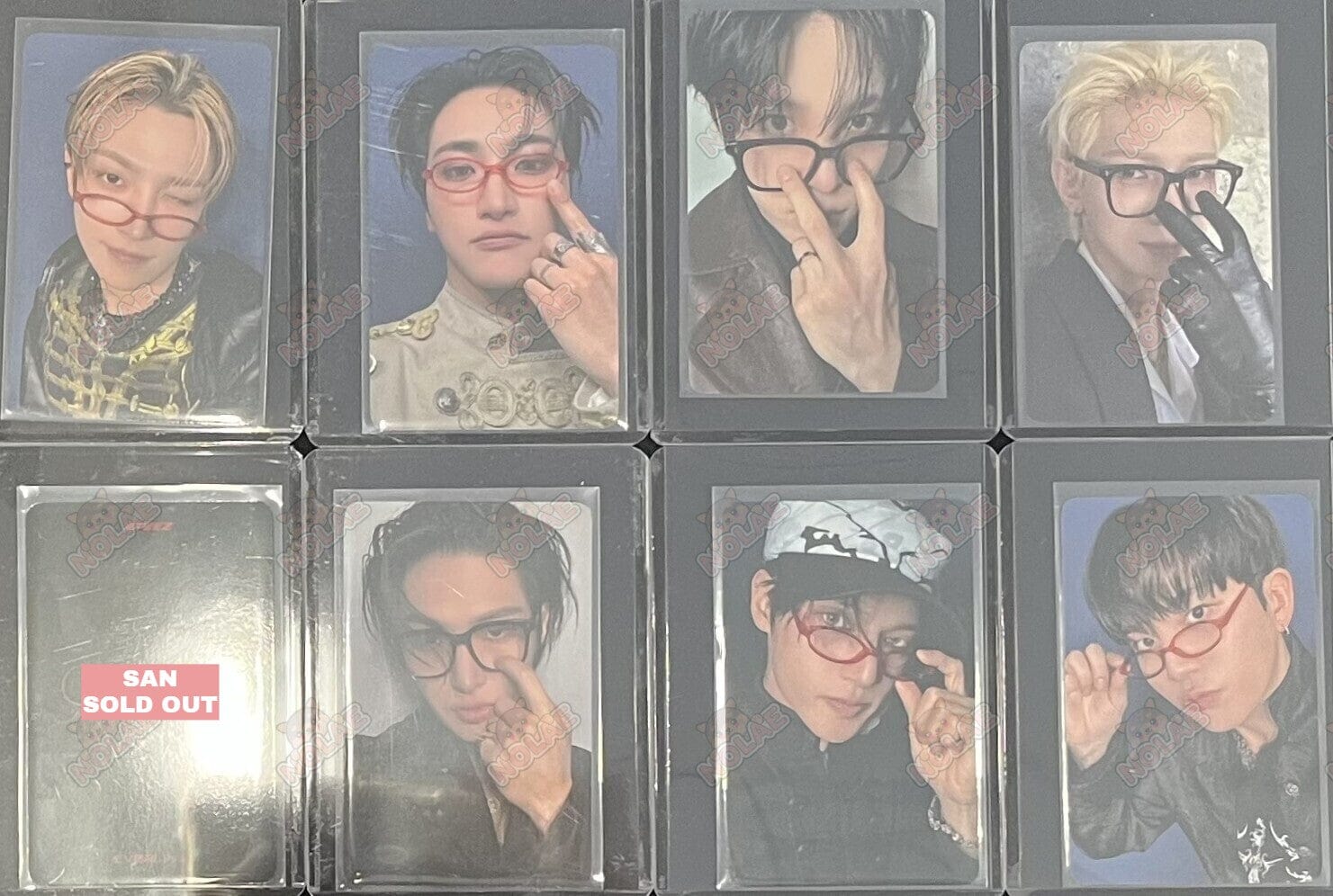 ATEEZ - GOLDEN HOUR : PART 4 - POB EVERLINE PHOTOCARD Nolae