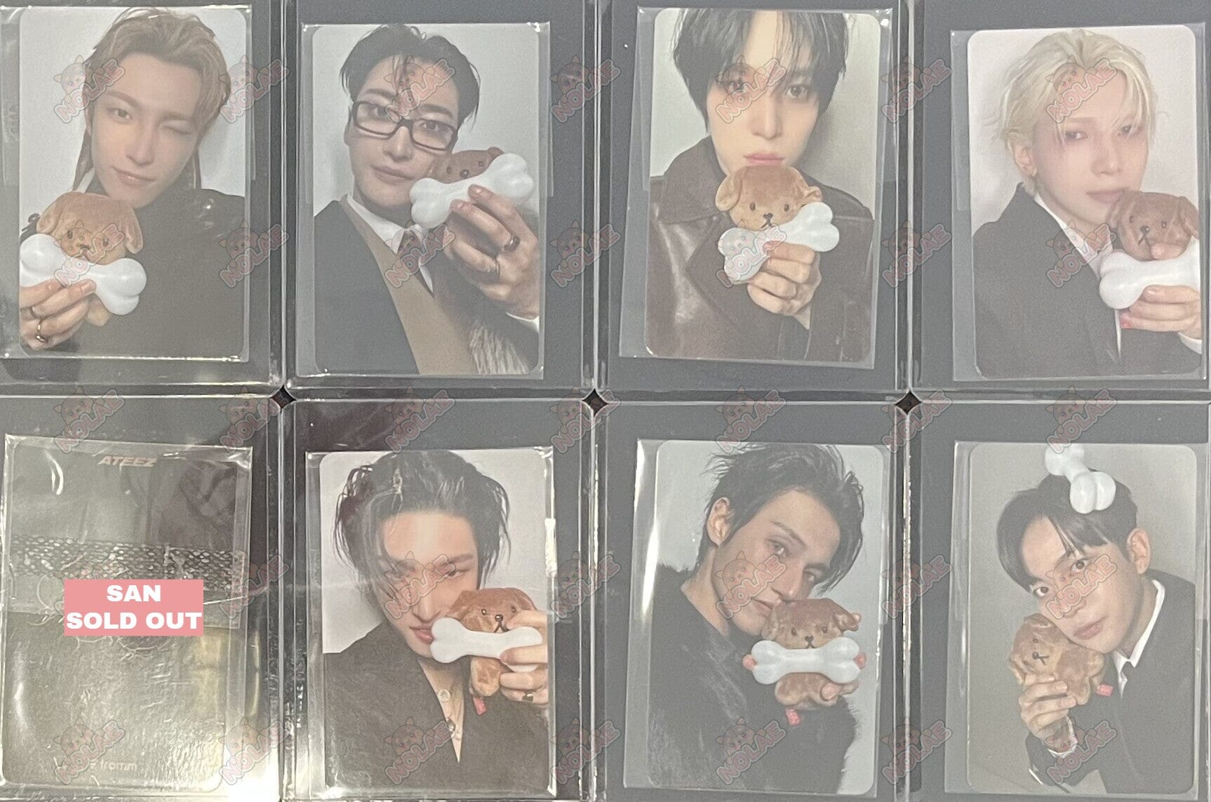 ATEEZ - GOLDEN HOUR : PART 4 - POB FROMM STORE PHOTOCARD Nolae