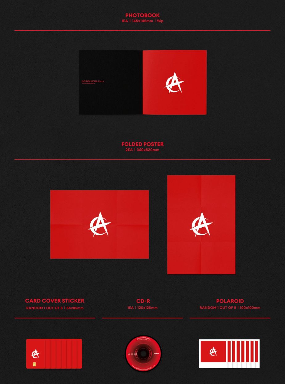 ATEEZ - GOLDEN HOUR : PART.3 (IN YOUR FANTASY EDITION) (HELLO82 POP-UP