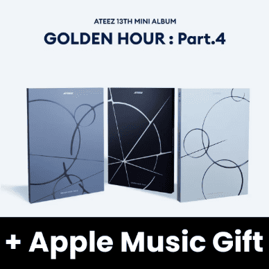 ATEEZ - GOLDEN HOUR : PART.4 + Apple Music Gift ATEEZ - GOLDEN HOUR : PART.4 + Apple Music Gift