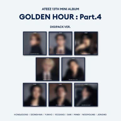 ATEEZ - GOLDEN HOUR : PART.4 (DIGIPACK VER.)
