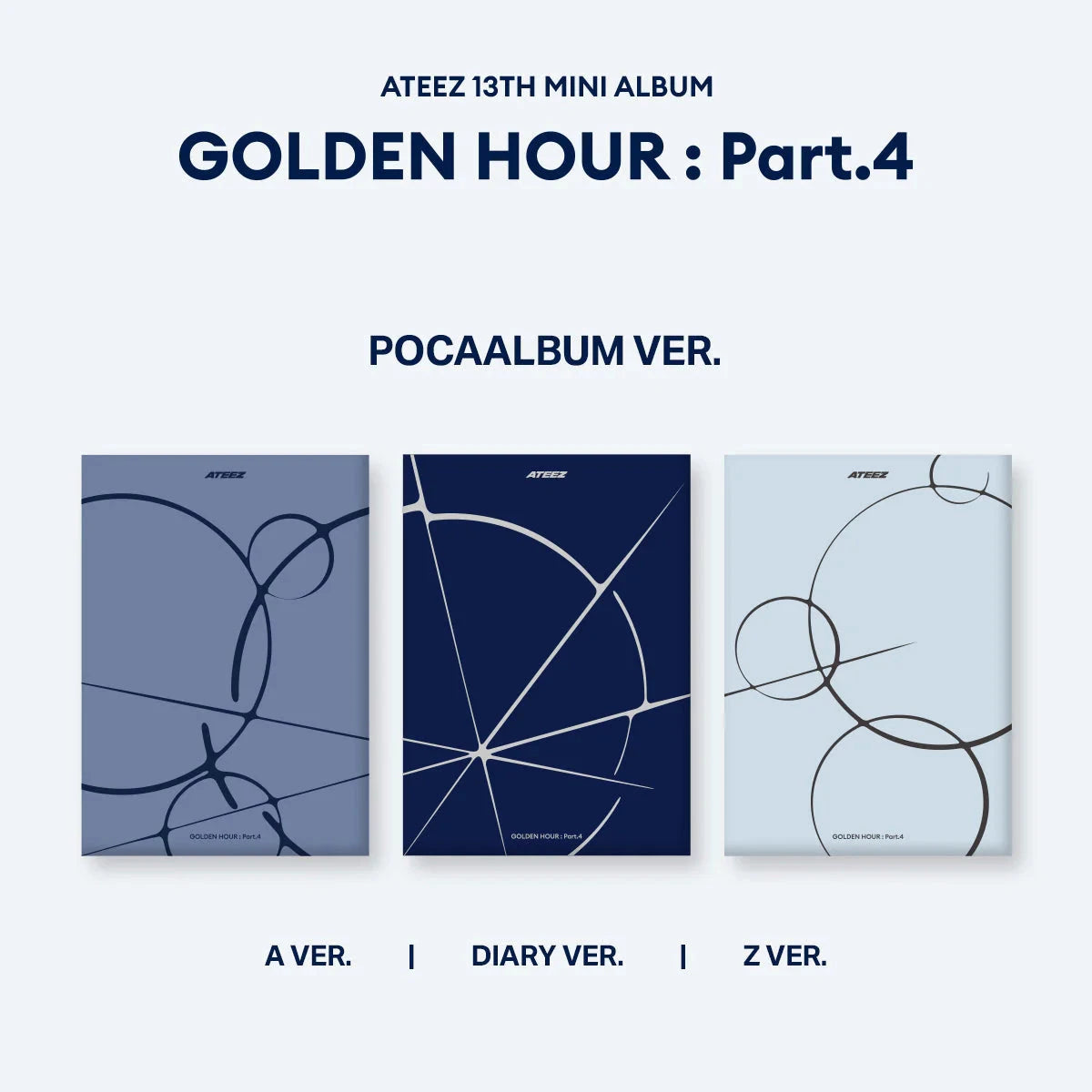 ATEEZ - GOLDEN HOUR : PART.4 (POCA ALBUM) Nolae