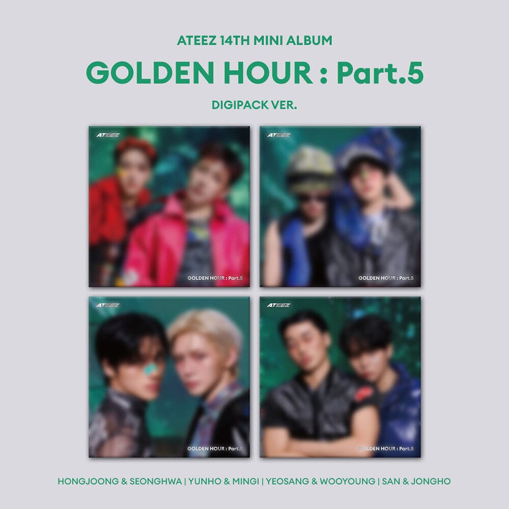 ATEEZ - GOLDEN HOUR : PART.5 (DIGIPACK UNIT VER.) Nolae