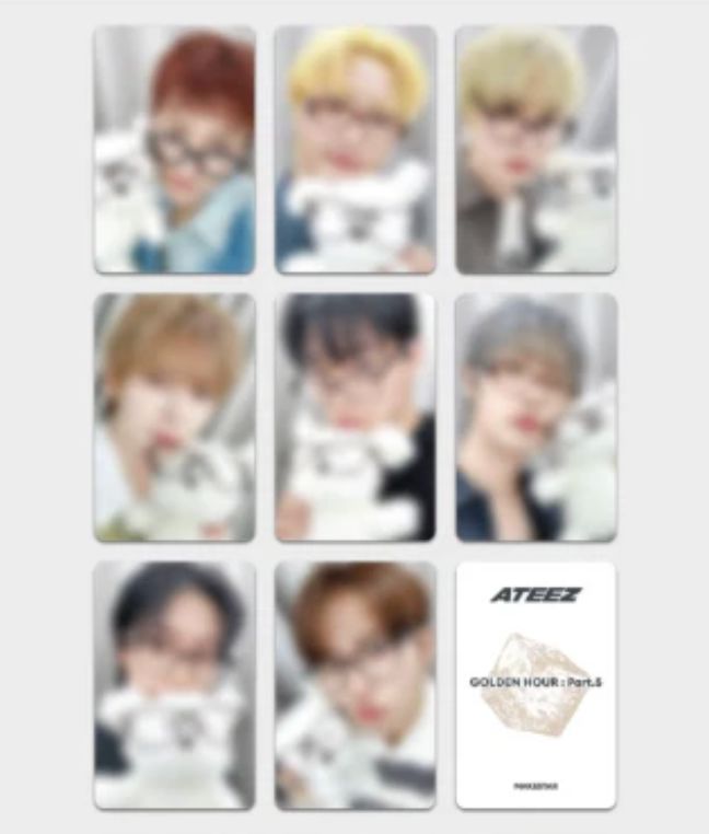 ATEEZ - GOLDEN HOUR : PART.5 (POCA ALBUM VER.) + Makestar Lucky Draw G