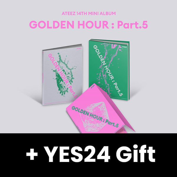 ateez golden hour yes24 プレオーダー コンプリート ATEEZ - GOLDEN HOUR : PART.5 + YES24 Gift