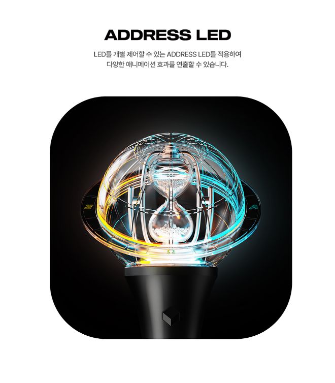 ATEEZ - OFFICIAL LIGHT STICK VER.3 & LIGHTINY KEYRING VER.3 Nolae