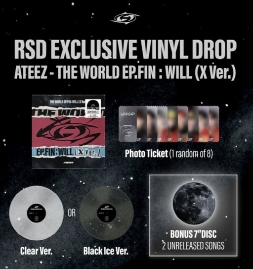 ATEEZ - THE WORLD EP.FIN : WILL (LIMITED GATEFOLD EXCLUSIVE VINYL) Nolae
