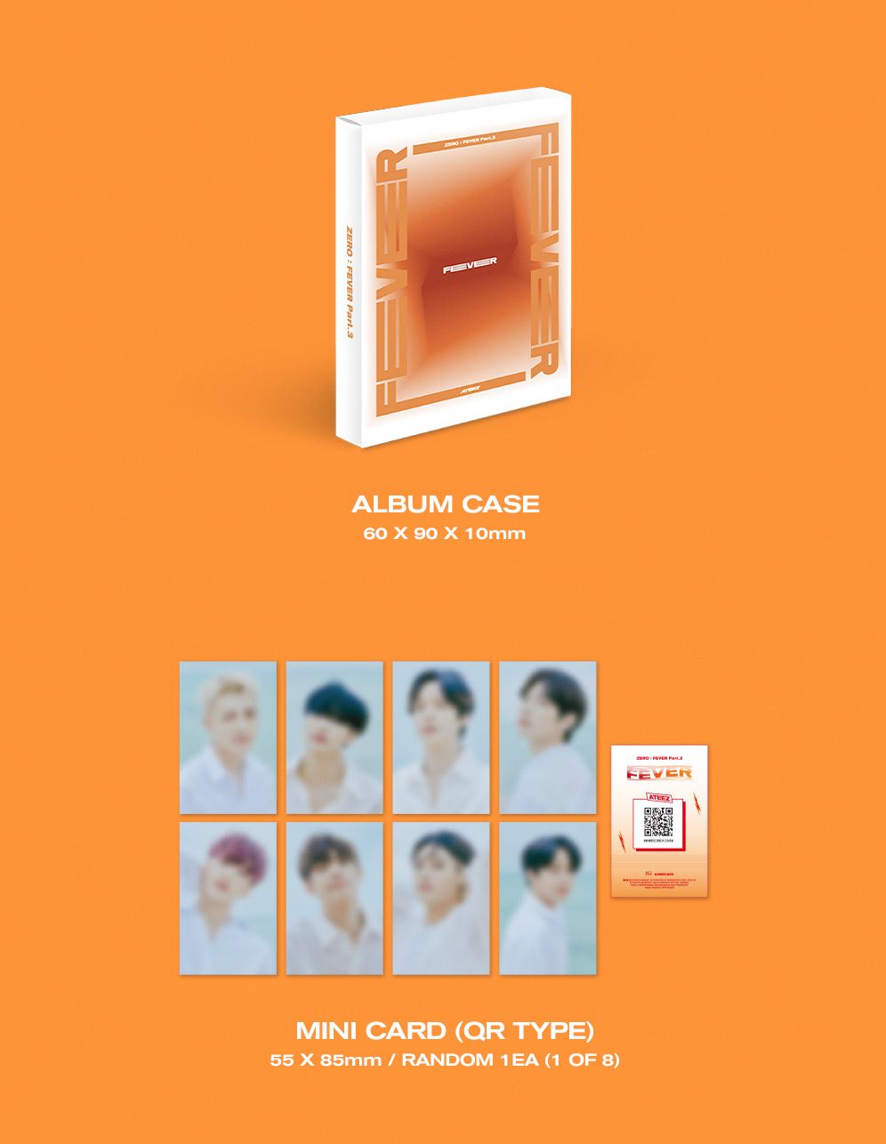 ATEEZ - ZERO : FEVER PART.3 (PLATFORM VER.) + Mini Record Gift Nolae