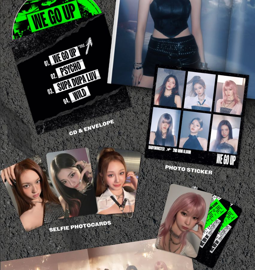 BABYMONSTER - WE GO UP + Weverse Gift Nolae