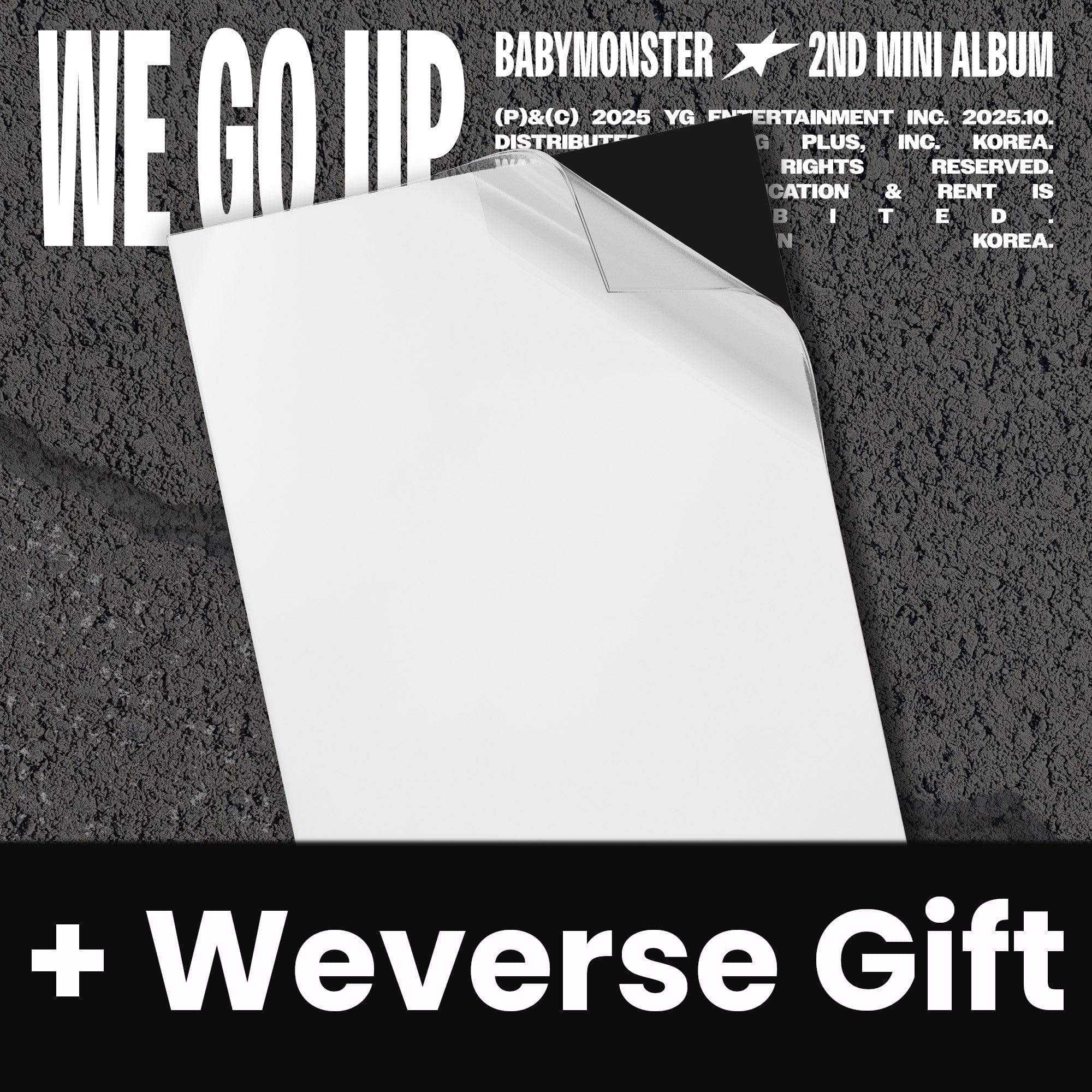 BABYMONSTER - WE GO UP + Weverse Gift Nolae