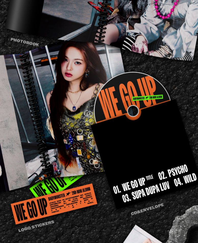 BABYMONSTER - WE GO UP + Weverse Gift Nolae