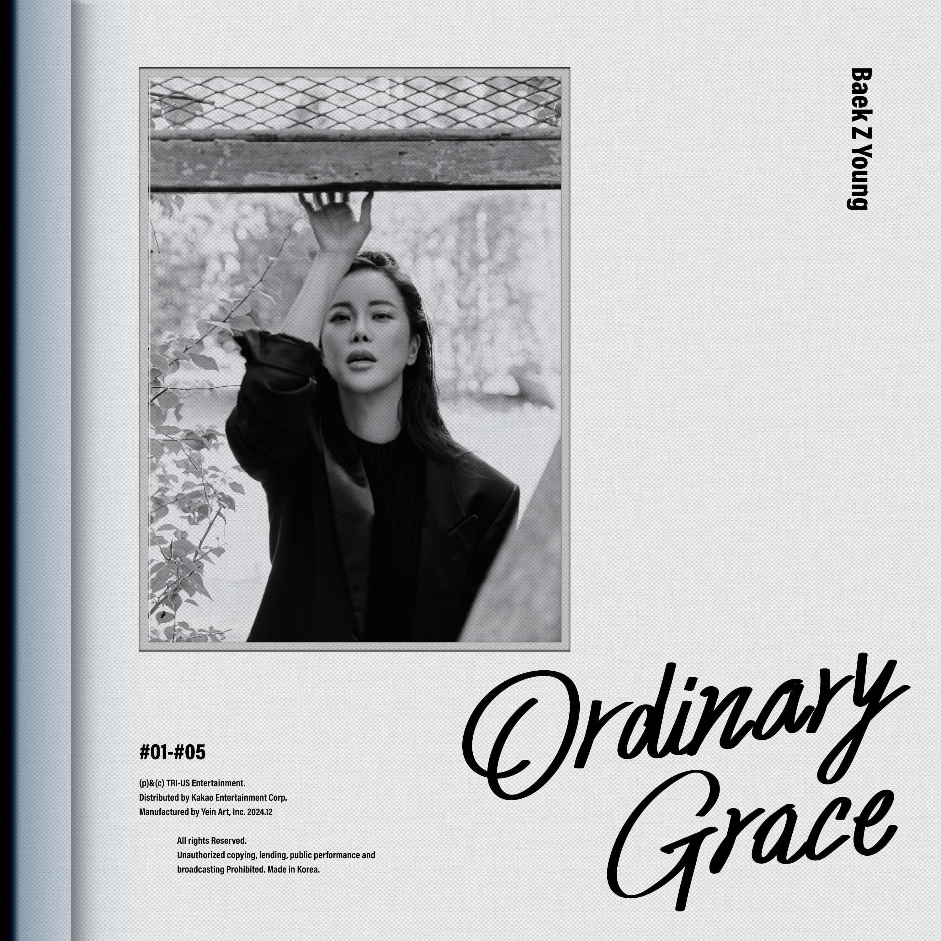 BAEK Z YOUNG - ORDINARY GRACE Nolae