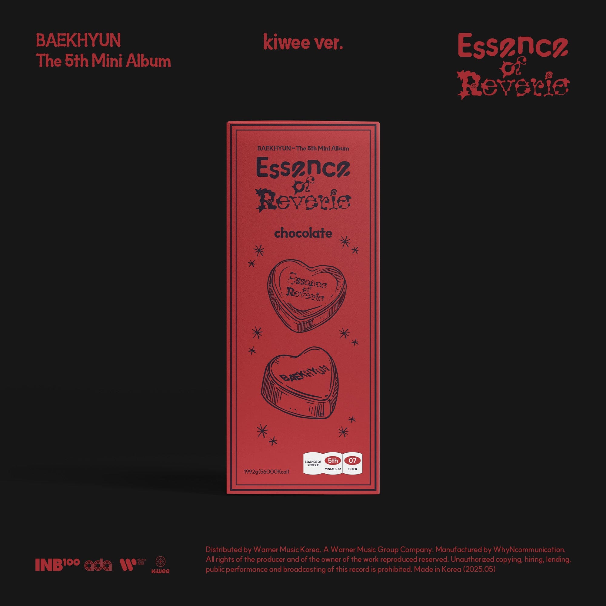 BAEKHYUN (EXO) - ESSENCE OF REVERIE (KIWEE VER.) Nolae