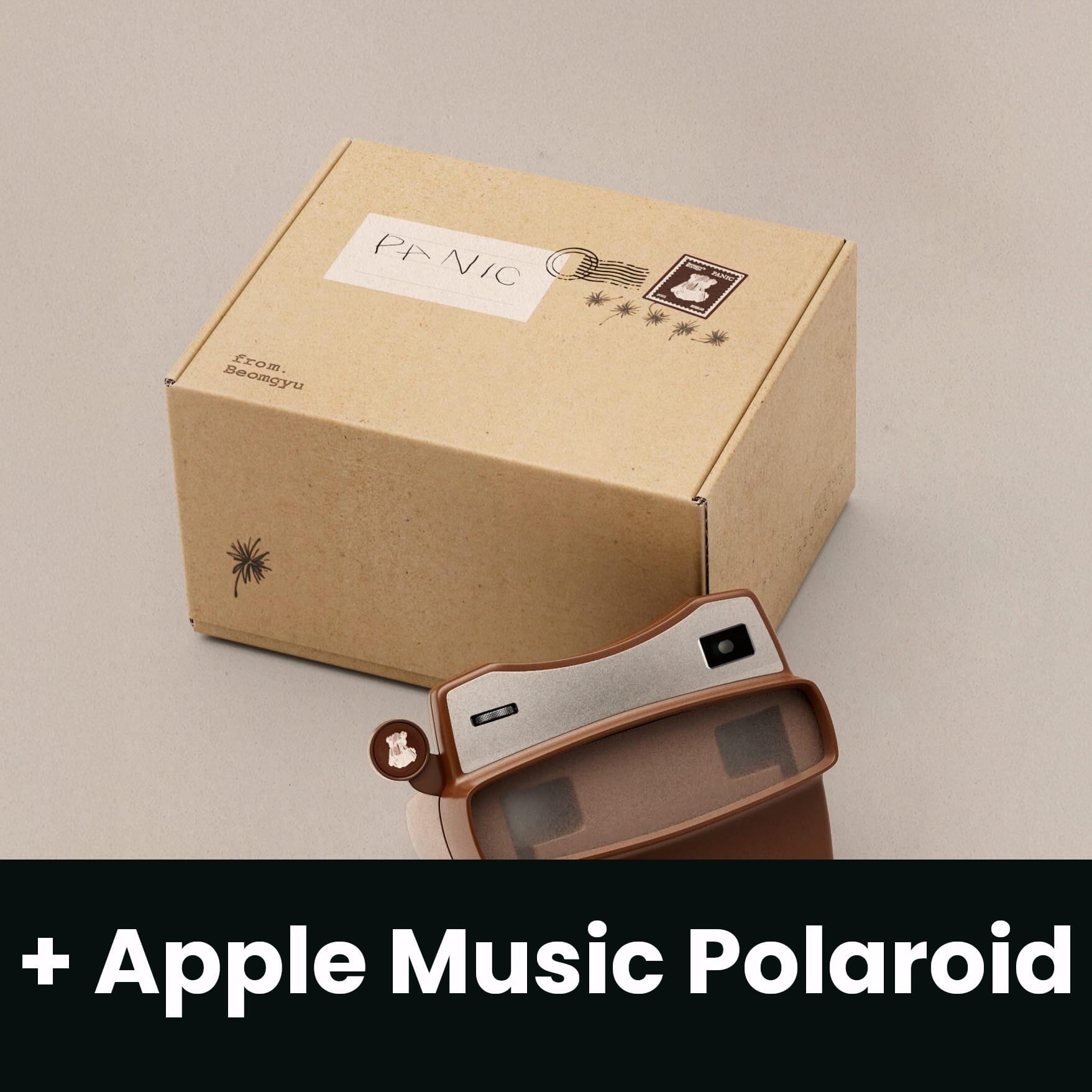 BEOMGYU (TXT) - BEOMGYU'S MIXTAPE: PANIC + Apple Music Polaroid Nolae