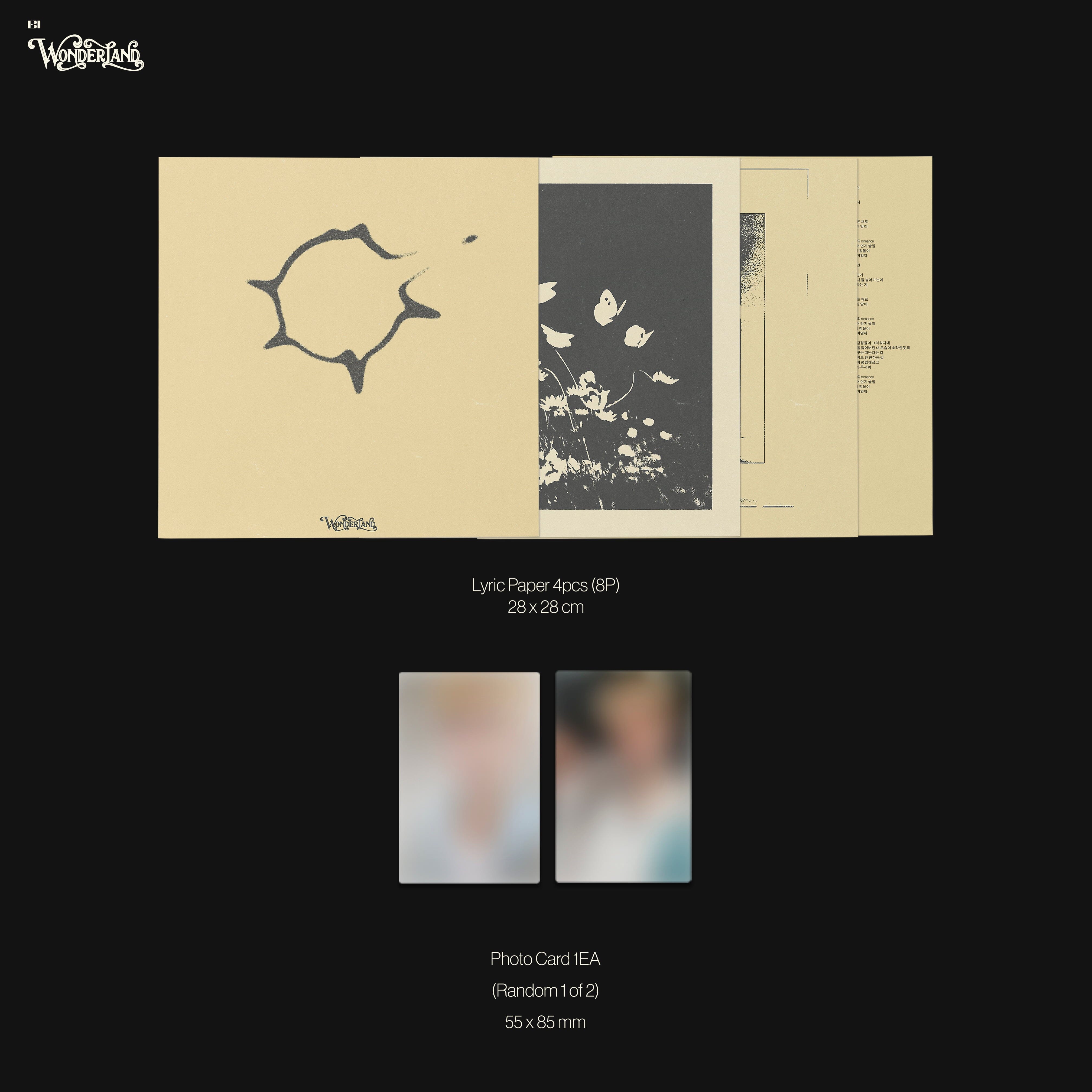 B.I - WONDERLAND (LP VER.) Nolae