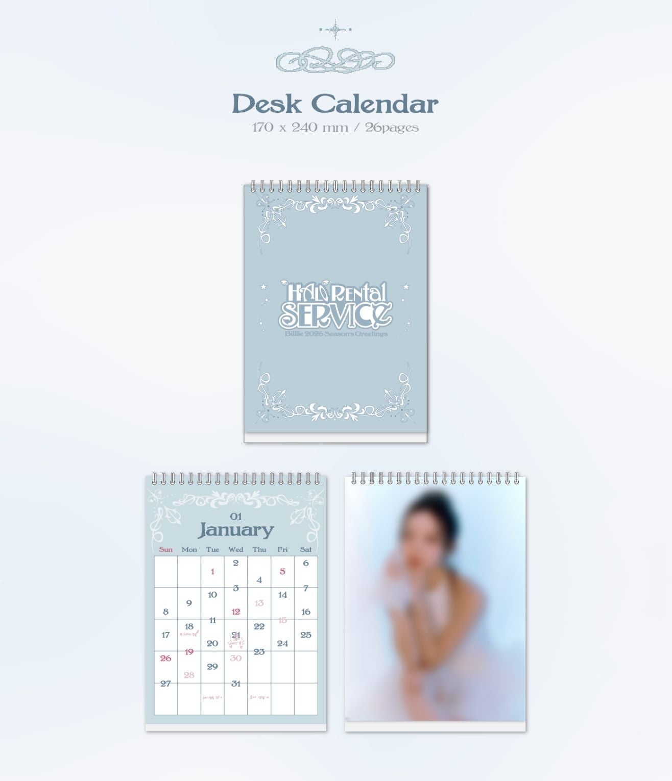 BILLLIE - 2026 SEASON'S GREETINGS (HALO RENTAL SERVICE) + Extra Photocard Nolae