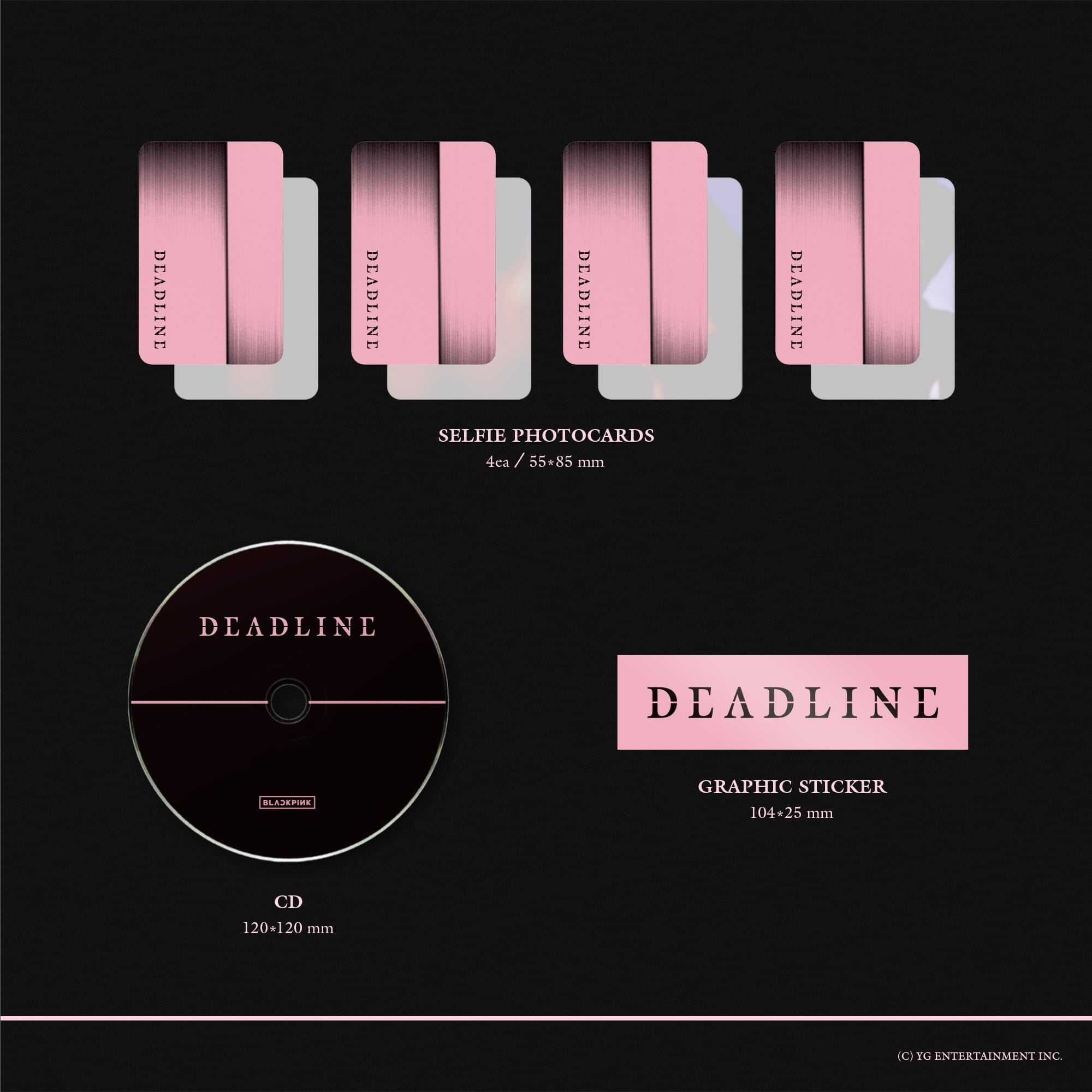 BLACKPINK - DEADLINE + Dear My Muse Gift Nolae