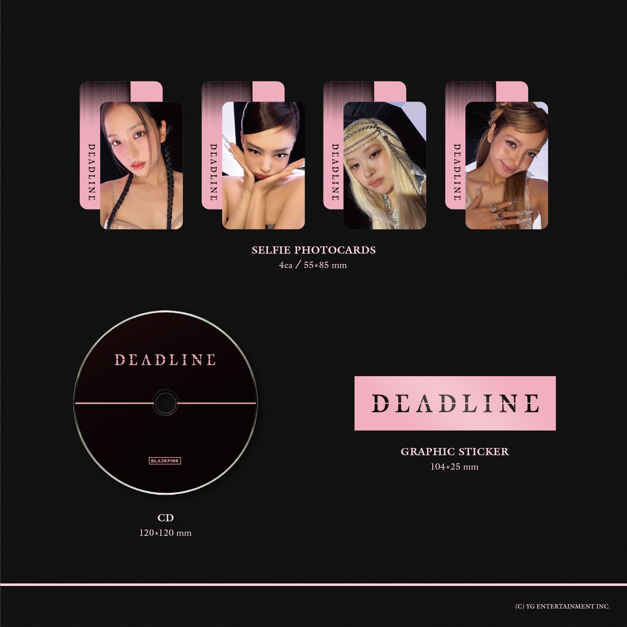 BLACKPINK - DEADLINE + Weverse Gift
